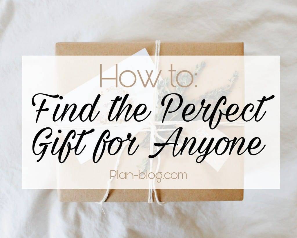 cover picture on how to find the perfect gift for anyone